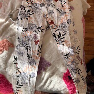 River Island pantalon fluide fleuri  / River Island floral flowy pants
